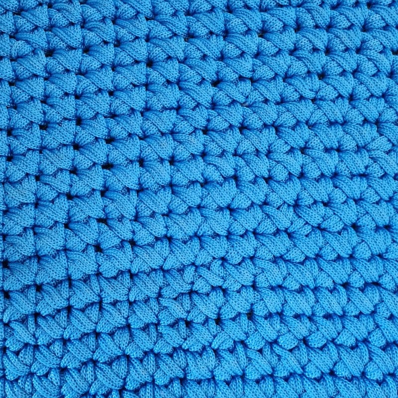 Round Rug Kit - Capri Blue In Nautical Ropes