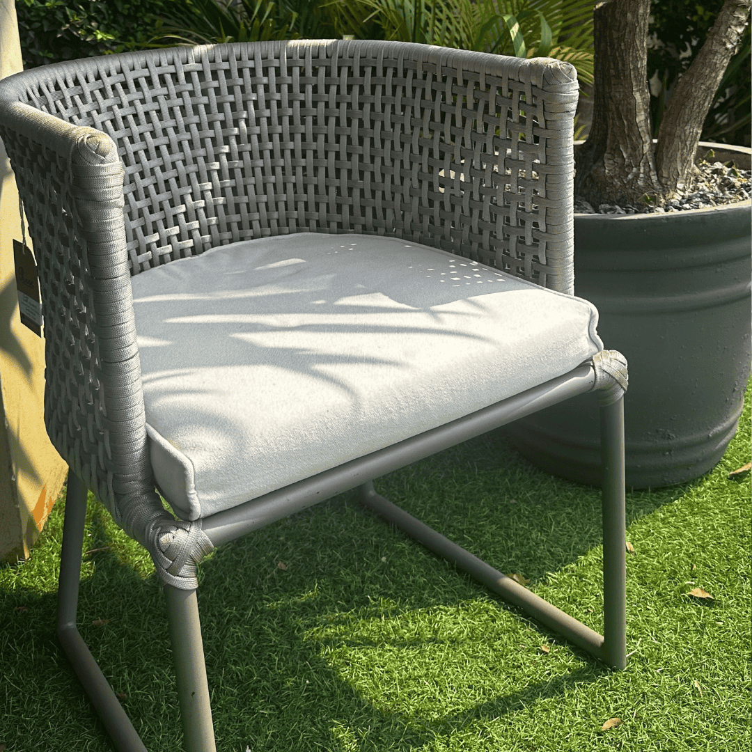 Nautical Rope Armchair - Gray